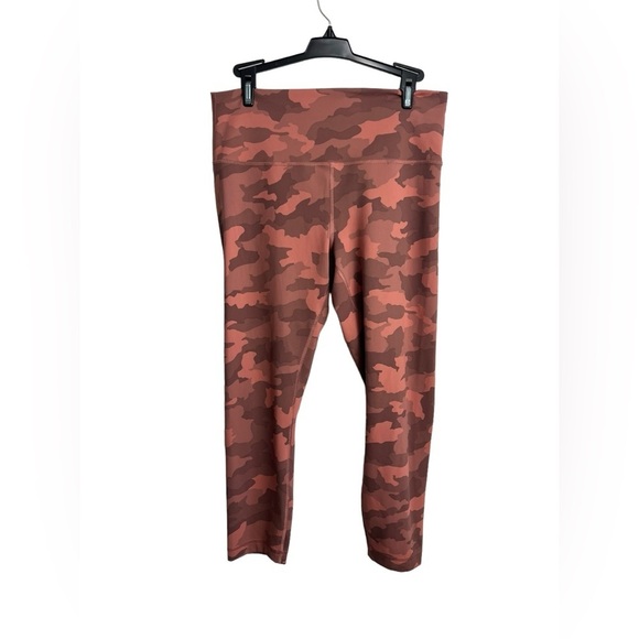 Lululemon Wunder Train High-Rise Crop 23" Heritage 365 Camo Brier Rose Multi 12 - Picture 5 of 9